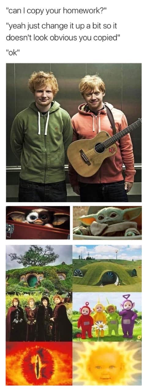 «Дай списати домашню роботу. Тільки не слово в слово