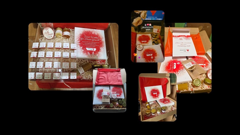 Адвент-календарі та святкові набори від компанії Marketing Link