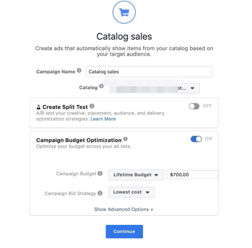 Пропишіть бюджет кампанії