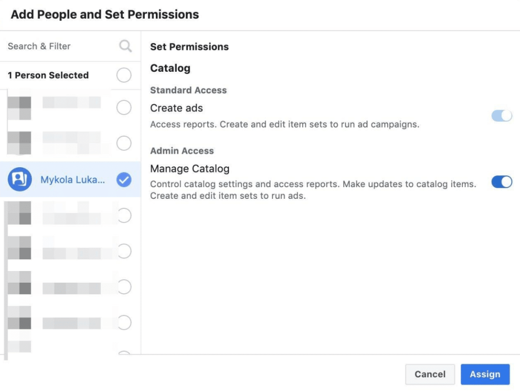 Зробіть себе адміністратором каталогу