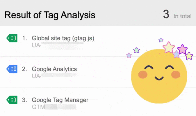 Проверьте плагин Tag Assistant