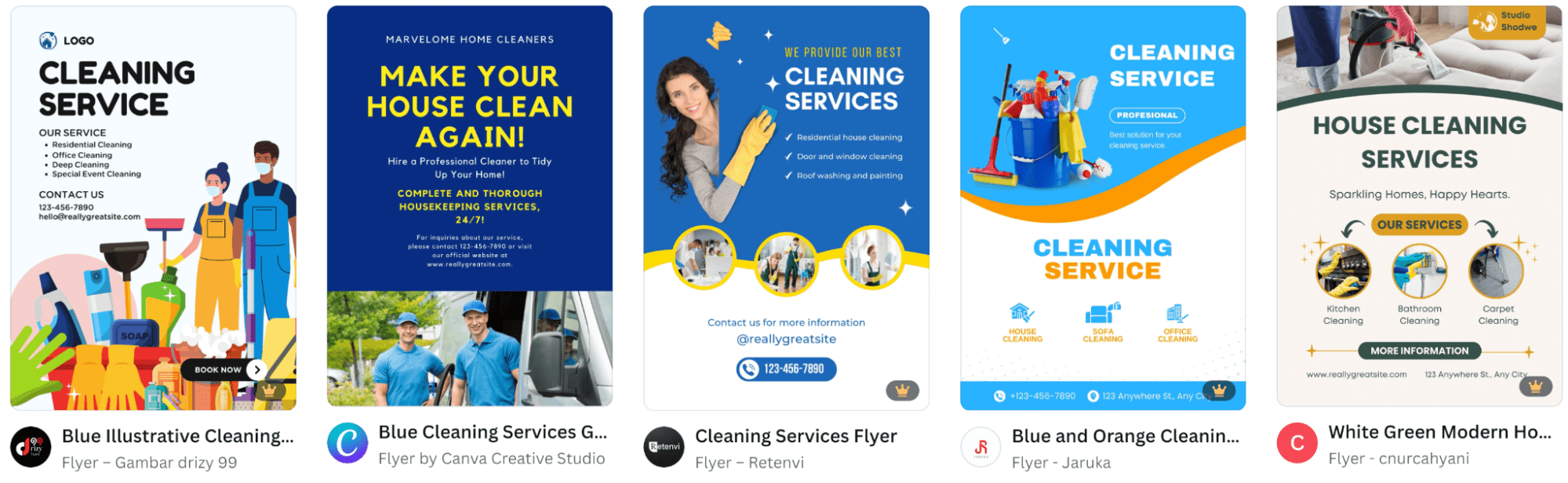 How to promote a company with cleaning services on the Internet