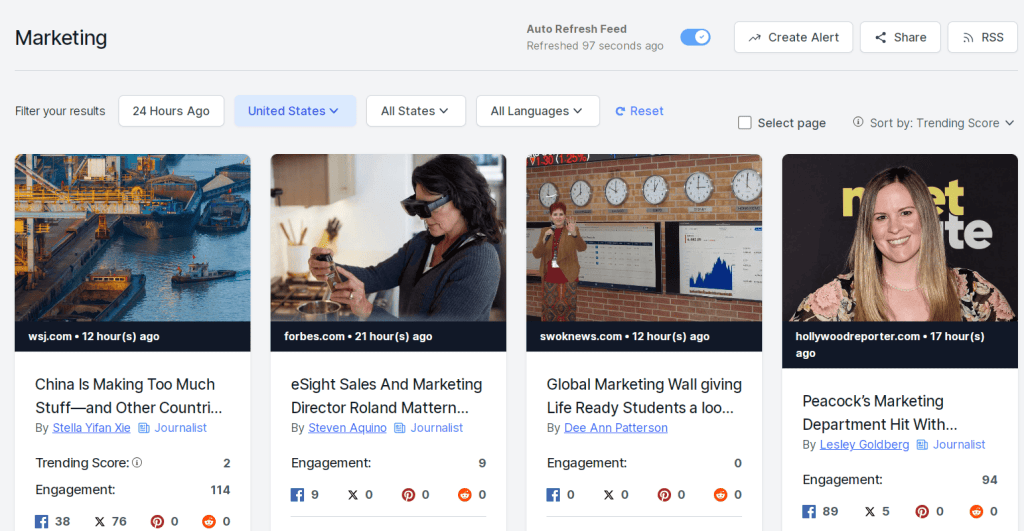 Інструменти для створення контент-плану BuzzSumo