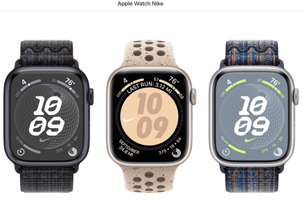 Коллекция часов Apple Watch Nikee